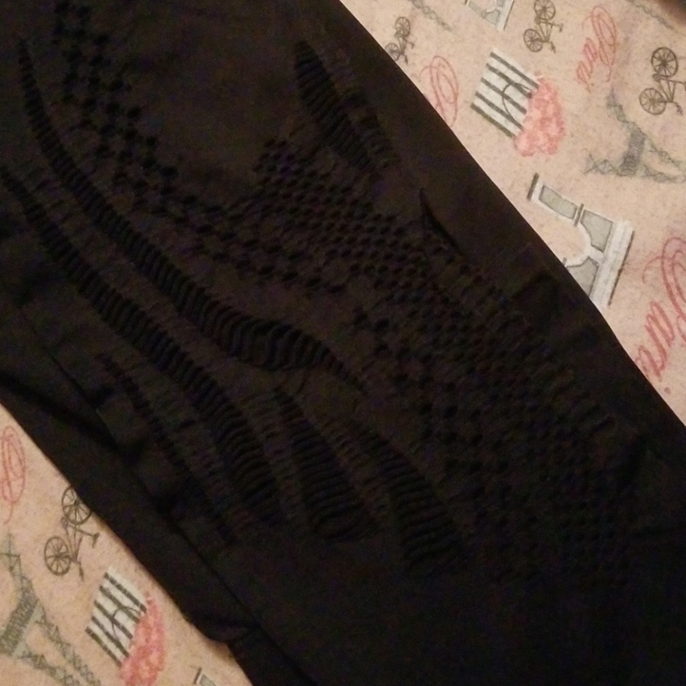 seamless solid leggings